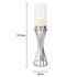 Pillar Candle Holder - Silver