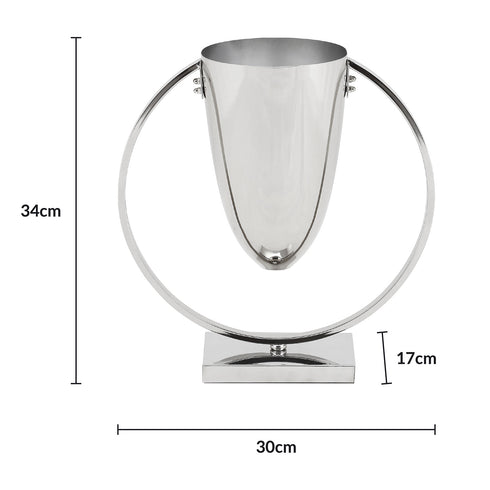 Silver Trophy Vase