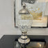 Grande Chrome and Glass Sweet Jar