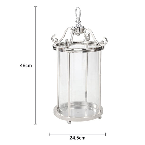 Vintage Candle Holder - Silver
