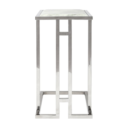 Mila Sofa Table - Grey Marble