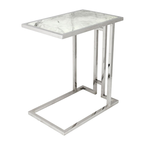 Mila Sofa Table - Grey Marble