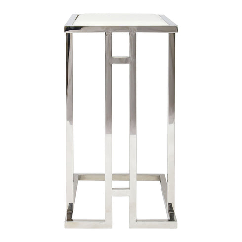 Mila Sofa Table - White Marble