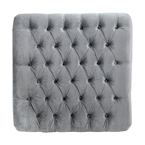 Avana Footstool Silver