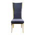 Grace Chair- Gold Grey