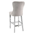 Chloe Bar Stool With Chrome Legs - Latte