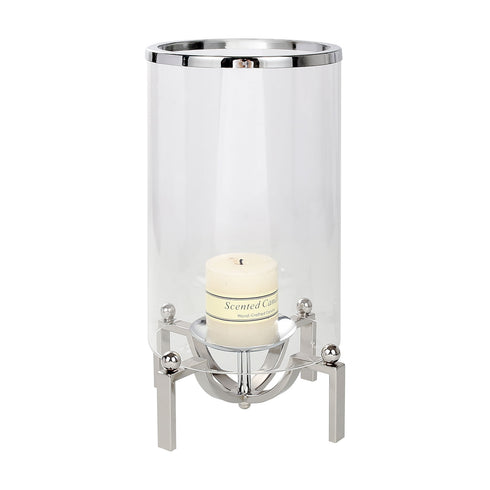 Chrome Stand Candle Holder