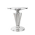 Pedestal Table - Silver
