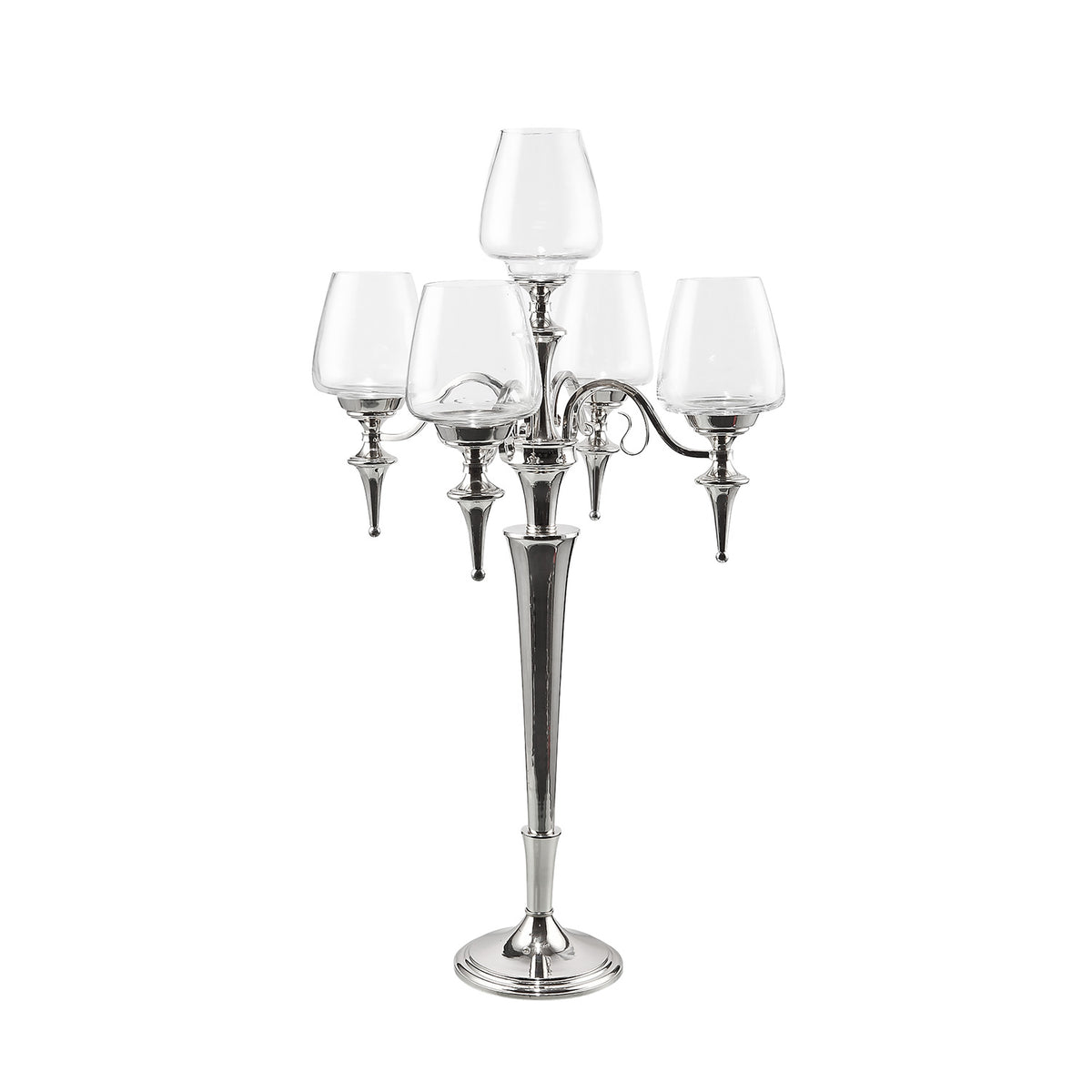 5 Glass Floor Candle Holder My Home Rocks