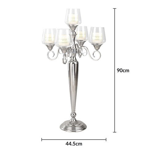 5 Glass Candle Holder - Small