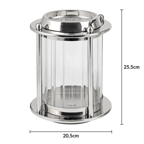 Dimple Pillar Candle Holder