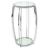 Scarlett Silver & Glass Side Table