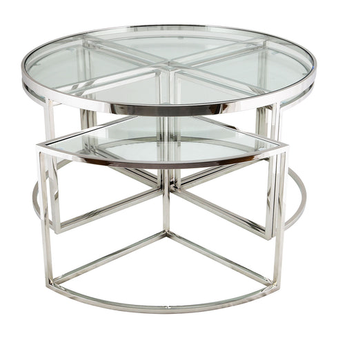 Miya 4 in 1 Coffee Table - Glass Top