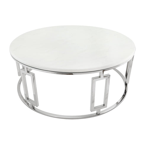 Ovada Coffee Table - White Marble