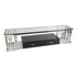 Ovada TV Unit - Clear Glass
