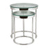 Hudson 2pc Nest End Table - Clear Glass