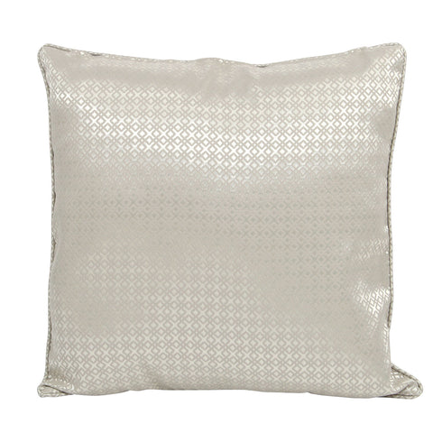 Diamond Silver Cushion