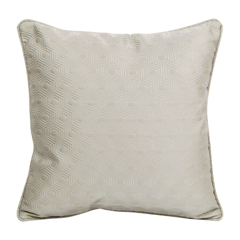 Hex Silver Cushion