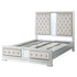 Antara King Bed - Silver