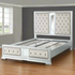 Antara King Bed - Silver