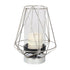 Diamond Style Candle Holder - Silver
