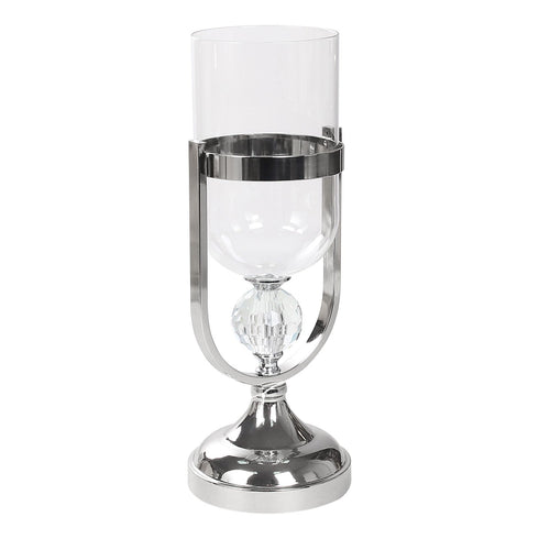 Luxe Candle Holder - Silver