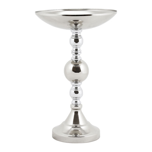 Silver Pillar Dish Stand