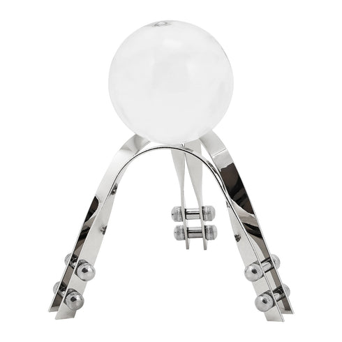 Silver Loop Crystal Ball Stand
