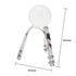 Silver Loop Crystal Ball Stand