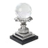 Silver Grand Crystal Ball Stand