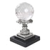 Silver Grand Crystal Ball Stand Small