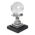 Silver Grand Crystal Ball Stand