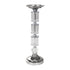 Crystal Stand Candle Holder - Silver