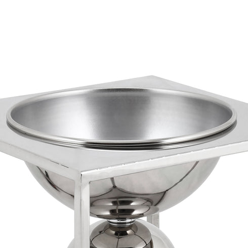 Silver Flower Vase