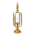 Gold Sphere Candle Holder
