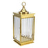 Gold Glass Lantern