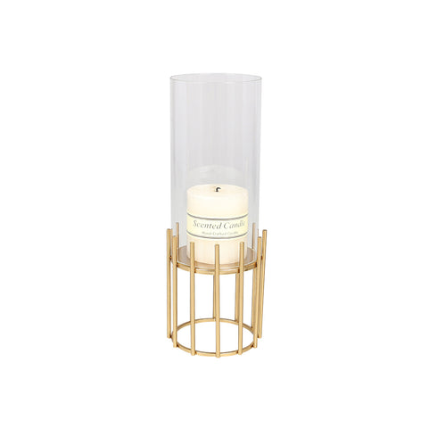 Gold Colum Stand Candle Holder