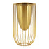 Gold Cage Vase