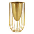 Gold Cage Vase