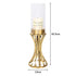 Pillar Candle Holder - Gold