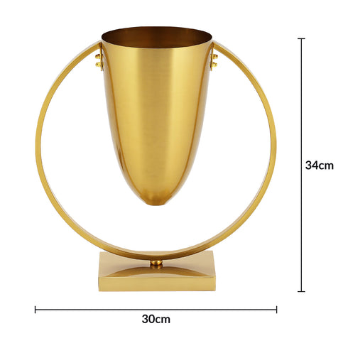 Gold Trophy Vase