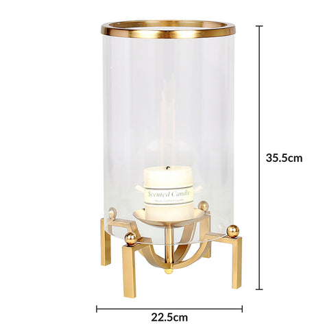 Gold Stand Candle Holder
