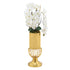 Cage Bottom Gold Vase