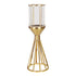 Hexagon Candle Holder - Gold