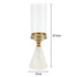 Marble Base Candle Holder - Gold