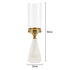 Marble Base Candle Holder - Gold