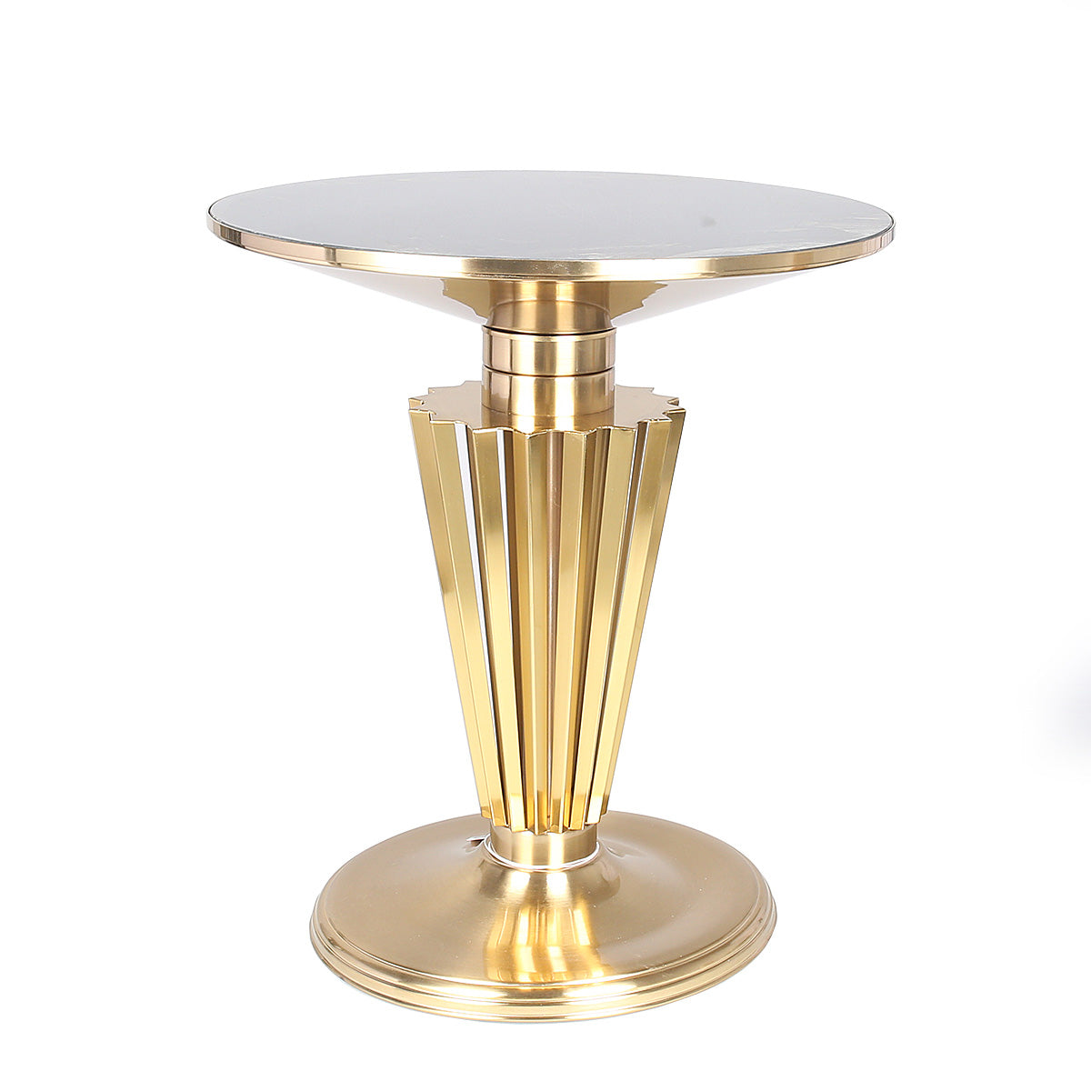 Gold Pedestal Stand My Home Rocks