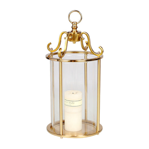 Vintage Candle Holder - Gold