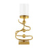 3 Ball Candle Holder - Gold