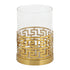 Greek Candle Holder - Gold